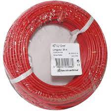 Câble Pour Enceintes 2x1.5mm² - Longueur 10 Mètres - Blanc - Épaisseur 3mm - Wentronic LSK - Pour Branchement Hi-Fi Et Home Cinéma